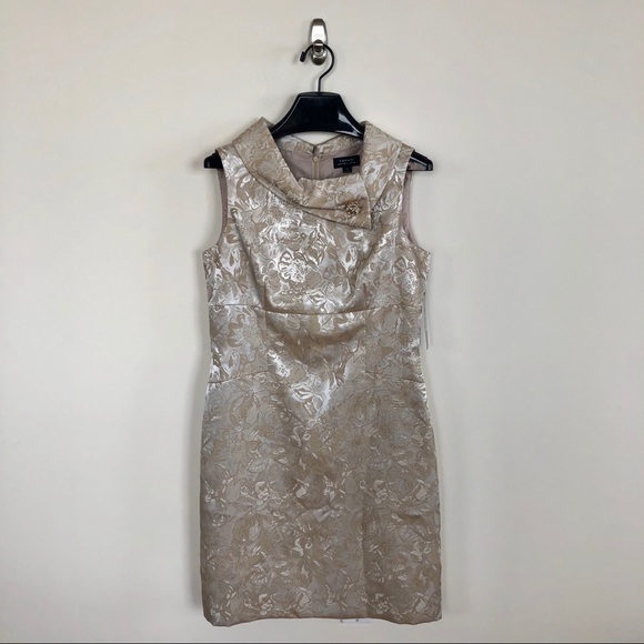 Tahari Dresses & Skirts - Tahari Gold Kristopher Cocktail Dress
